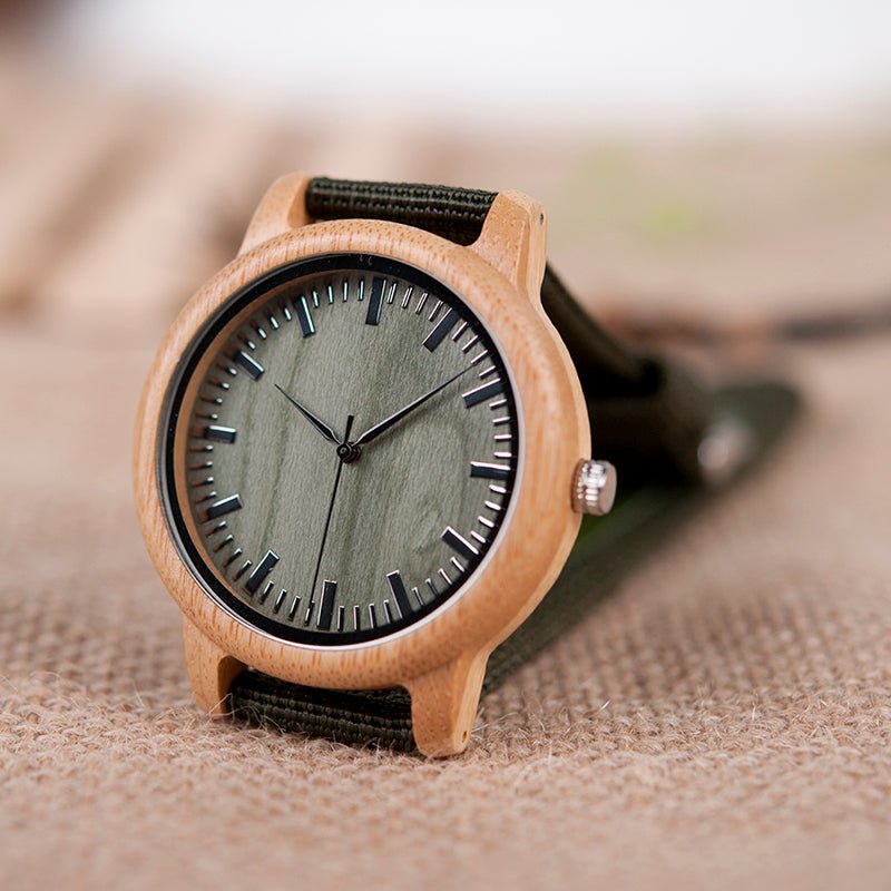 Bamboo Timepiece - Ridewood