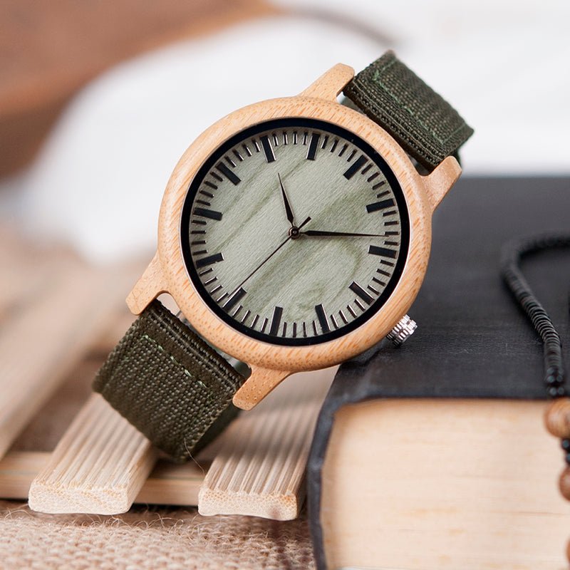 Bamboo Timepiece - Ridewood